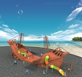 卢龙海盗船游乐设备